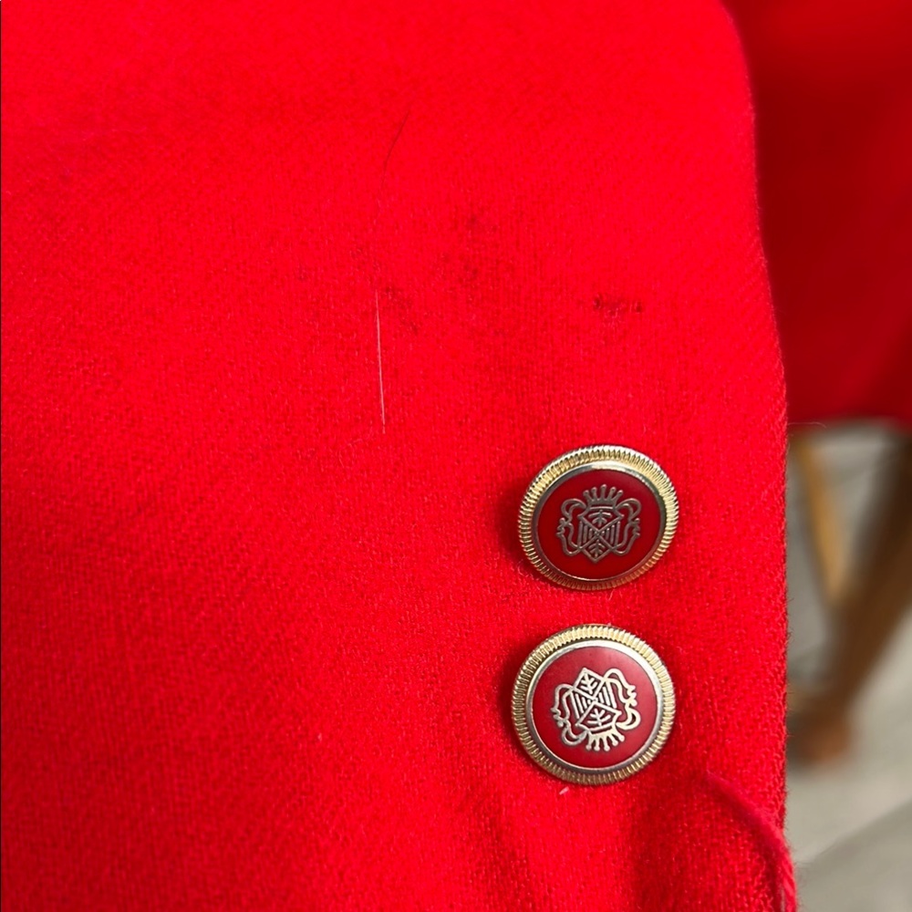 Pendleton Red Blazer Classic Tailoring Virgin Woo… - image 4